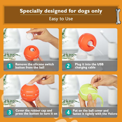 Shiropaws ™ Interactive Dog Ball