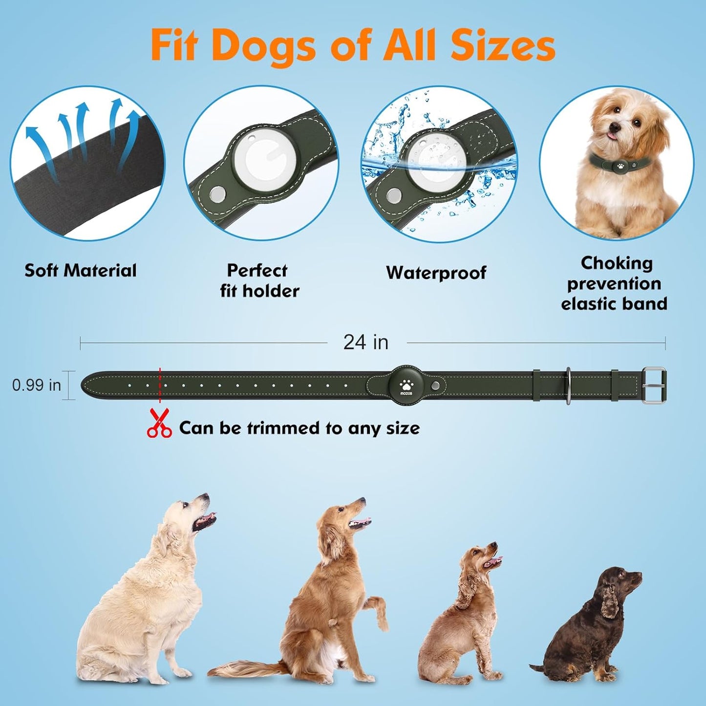 Shiropaws™ GPS Dog Collar