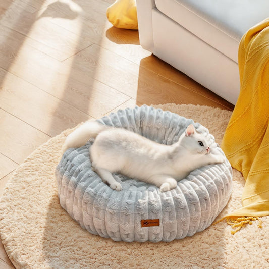 Shiropaws ™ Calming Donut Cat Bed