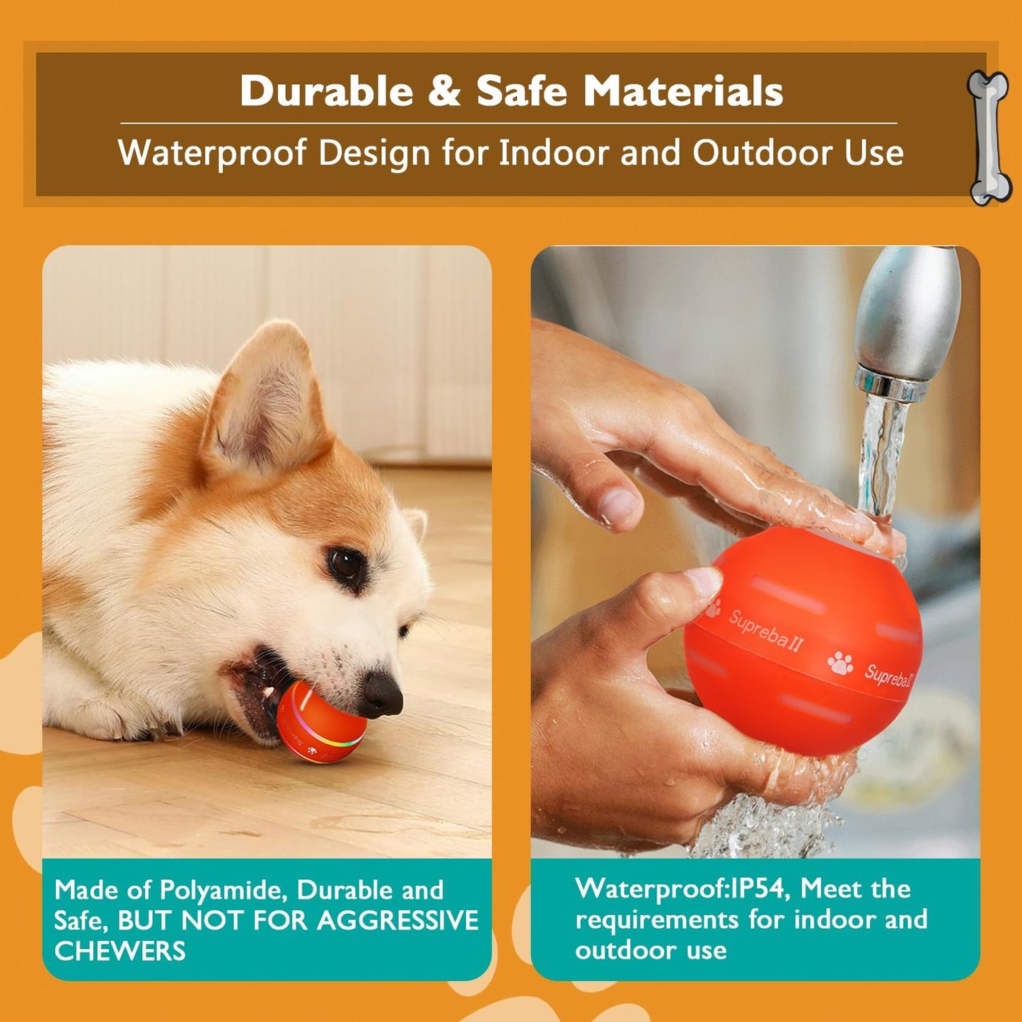 Shiropaws ™ Interactive Dog Ball