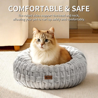 Shiropaws ™ Calming Donut Cat Bed