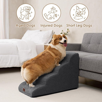 Shiropaws ™ Pet Stairs Ramp 4-Step