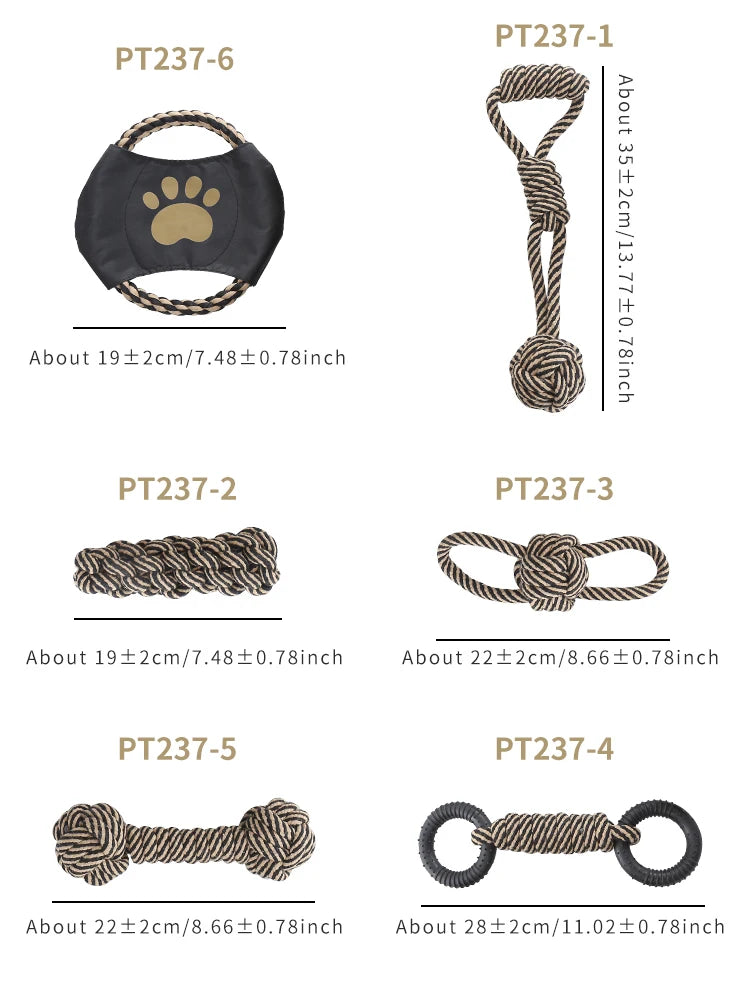 Shiropaws™ Dog Rope Tug Toy