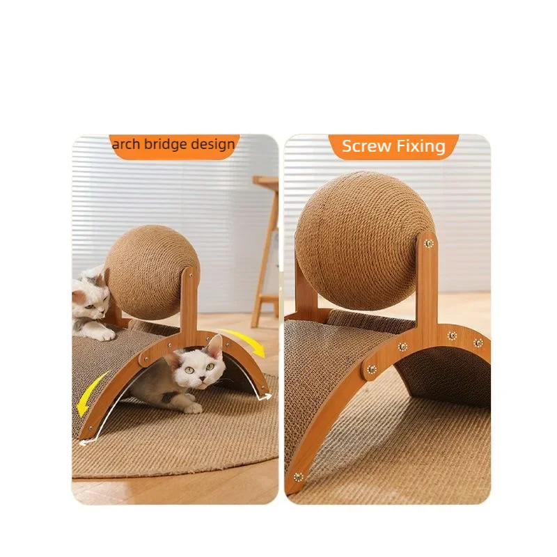 Shiropaws™ Cat Scratcher Ball