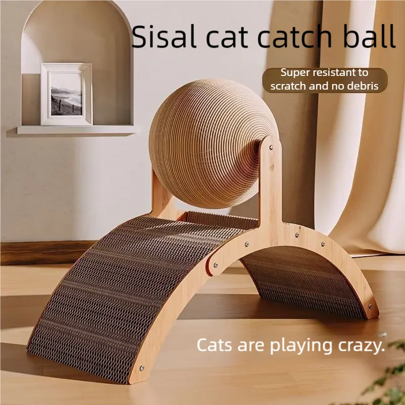 Shiropaws™ Cat Scratcher Ball