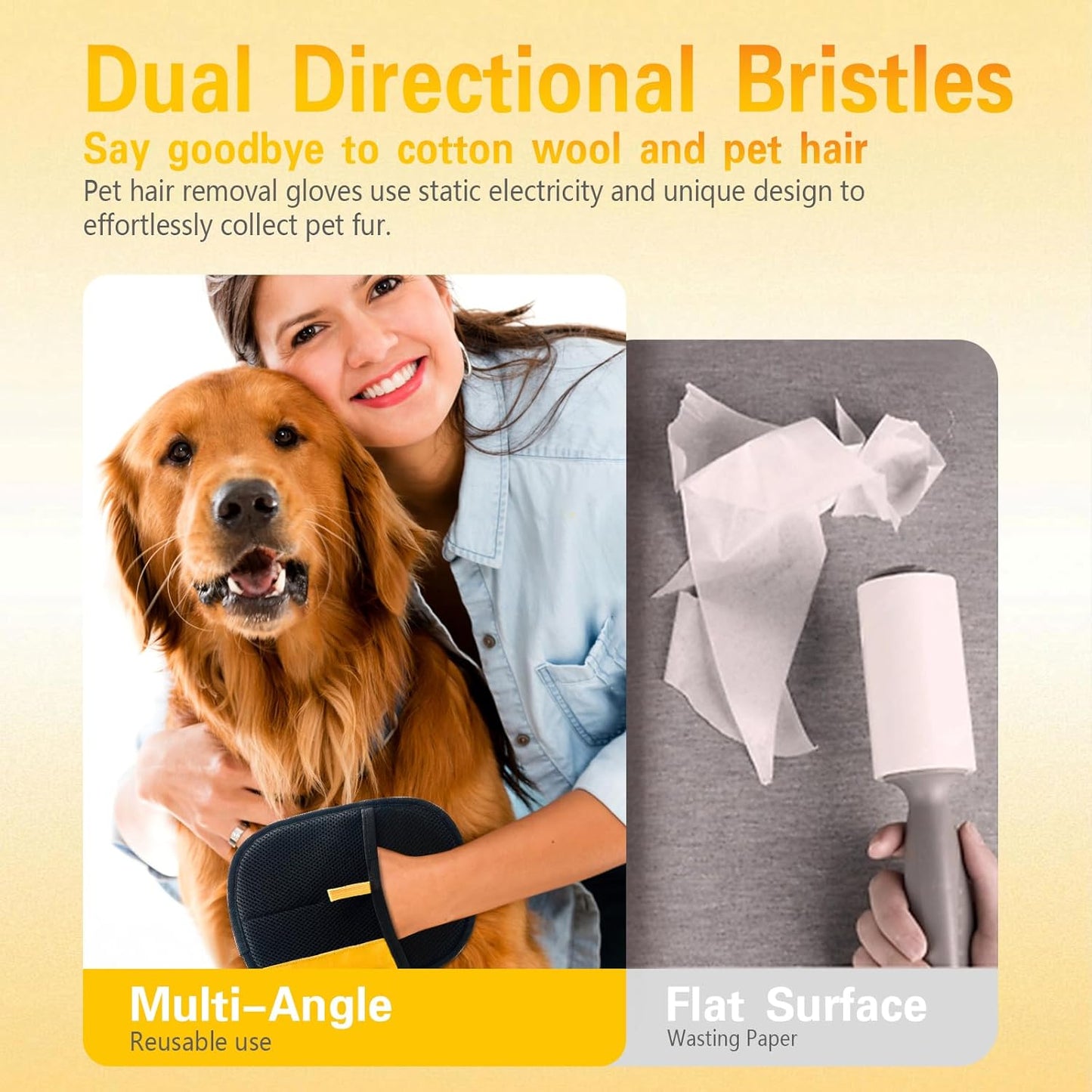 Shiropaws™ Pet Hair Removal Glove